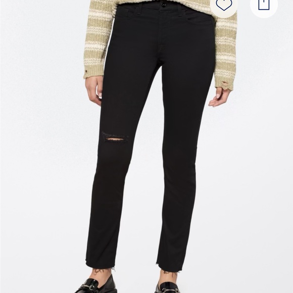 Jen7 by 7 For All Mankind Slim Straight Jean - Picture 1 of 11